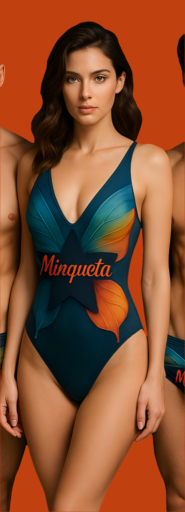 Minqueta Signature One-Piece Swimsuit – Butterfly Edition