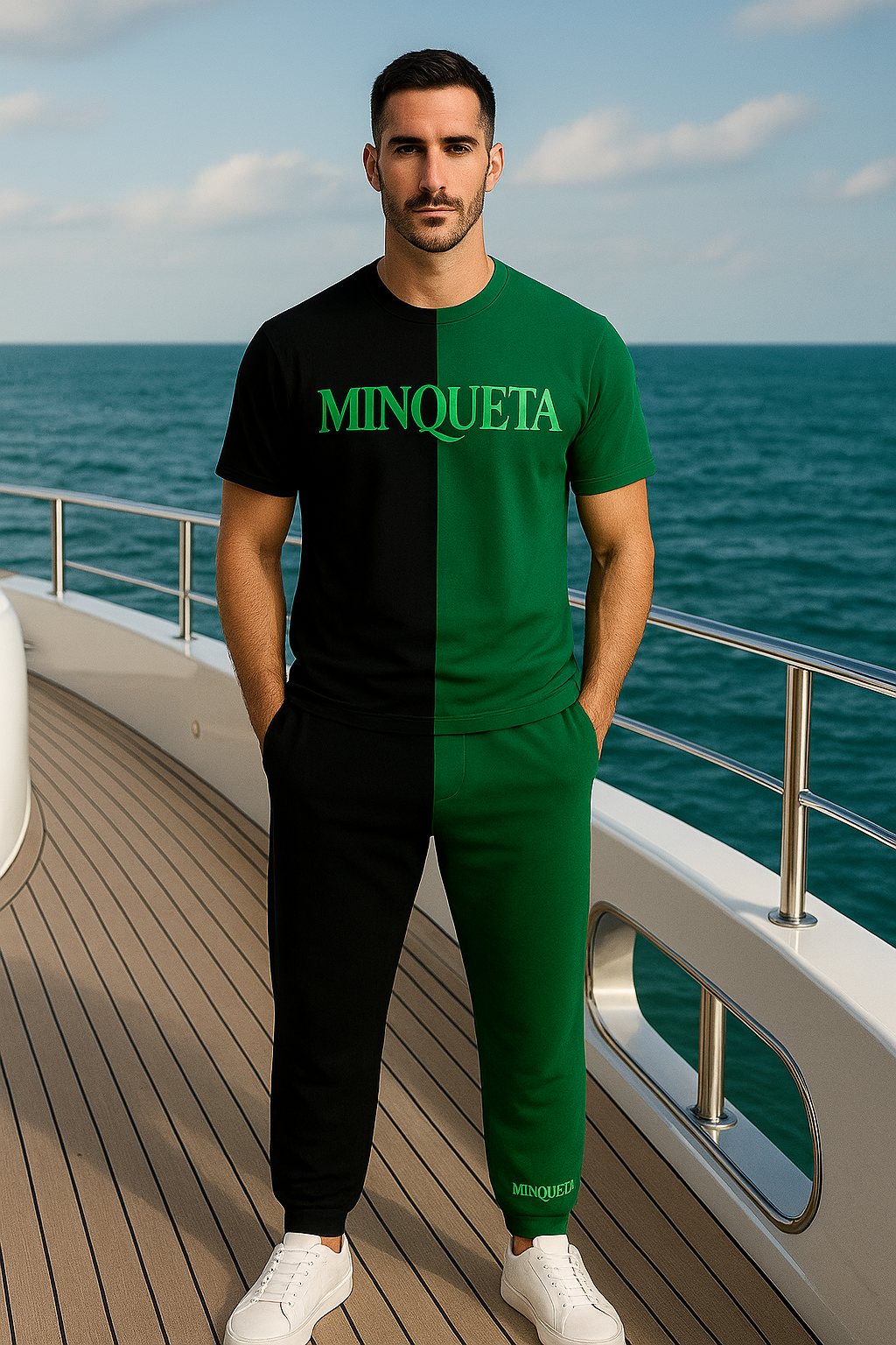 Minqueta Bicolor Tracksuit – Luxury Edition (Men)