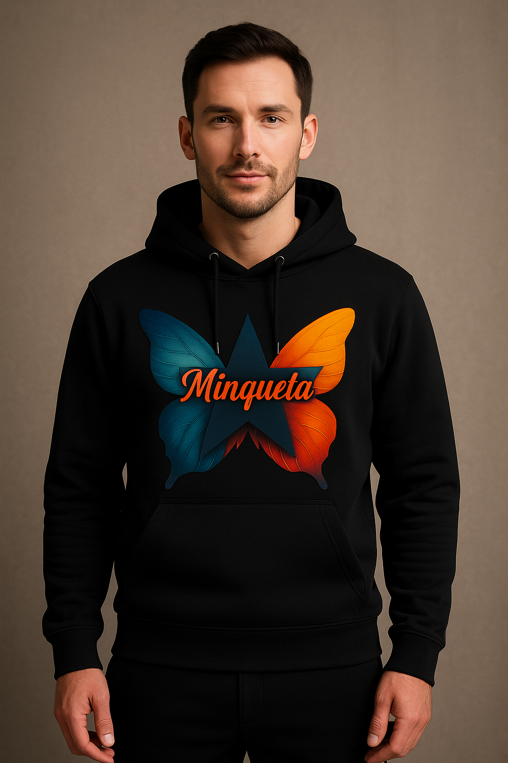 Minqueta Luxe Butterfly Hoodie – Men Edition