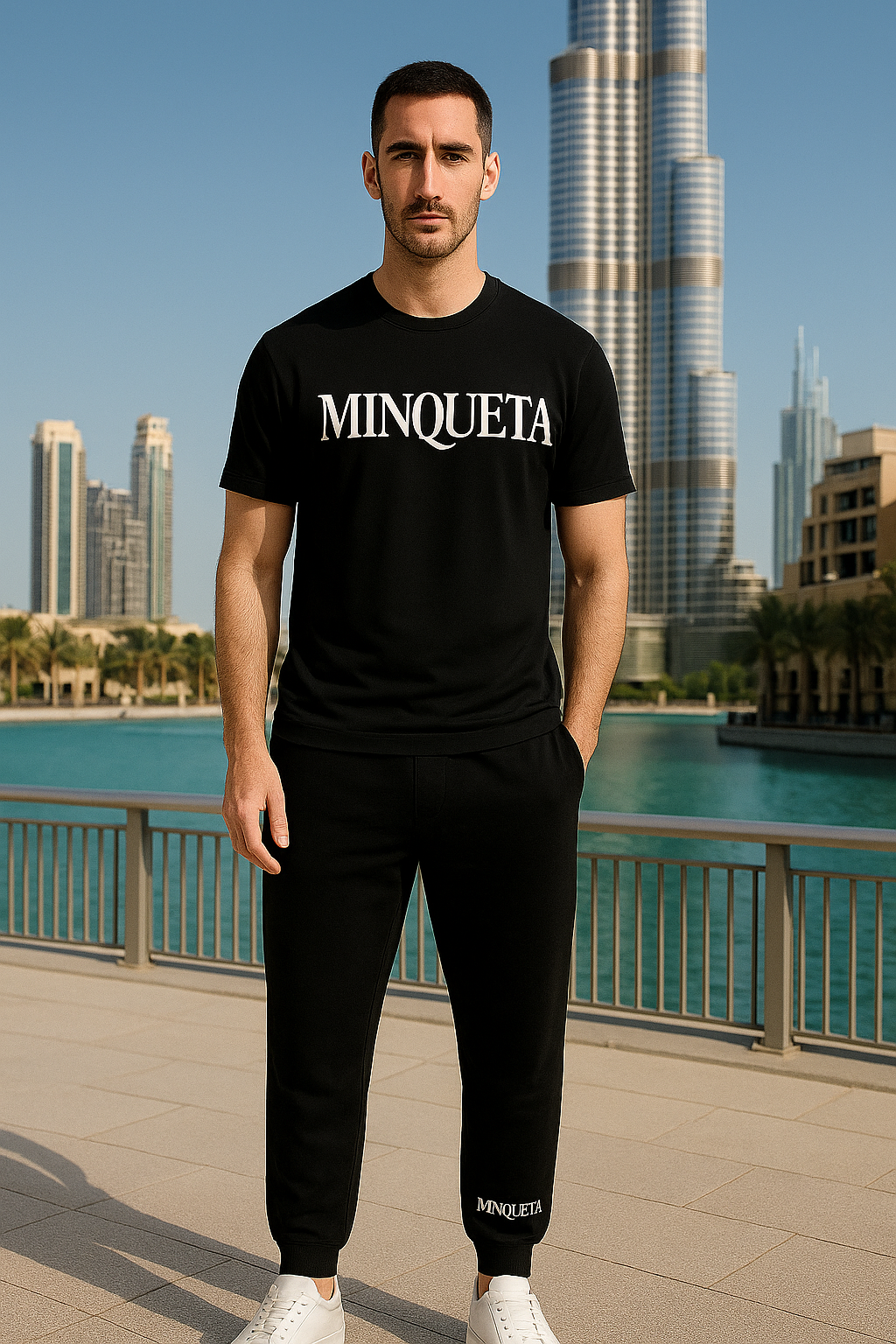 Minqueta Men’s T-Shirt & Pants Set – Multiple Colors
