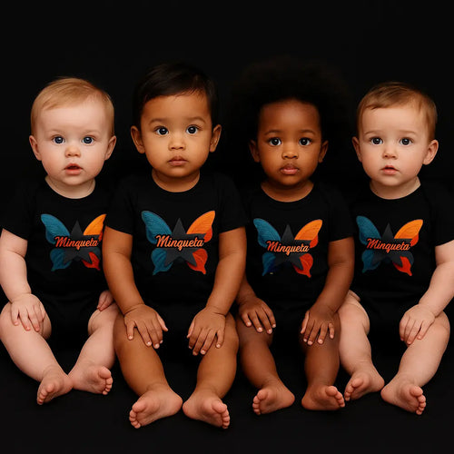 Minqueta Baby Onesie – Butterfly Edition (1 piece only) 🦋
Available in black or white – sold individually