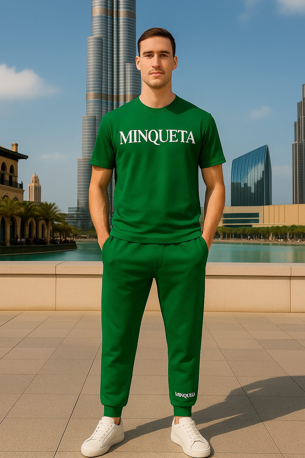 Minqueta Men’s T-Shirt & Pants Set – Multiple Colors