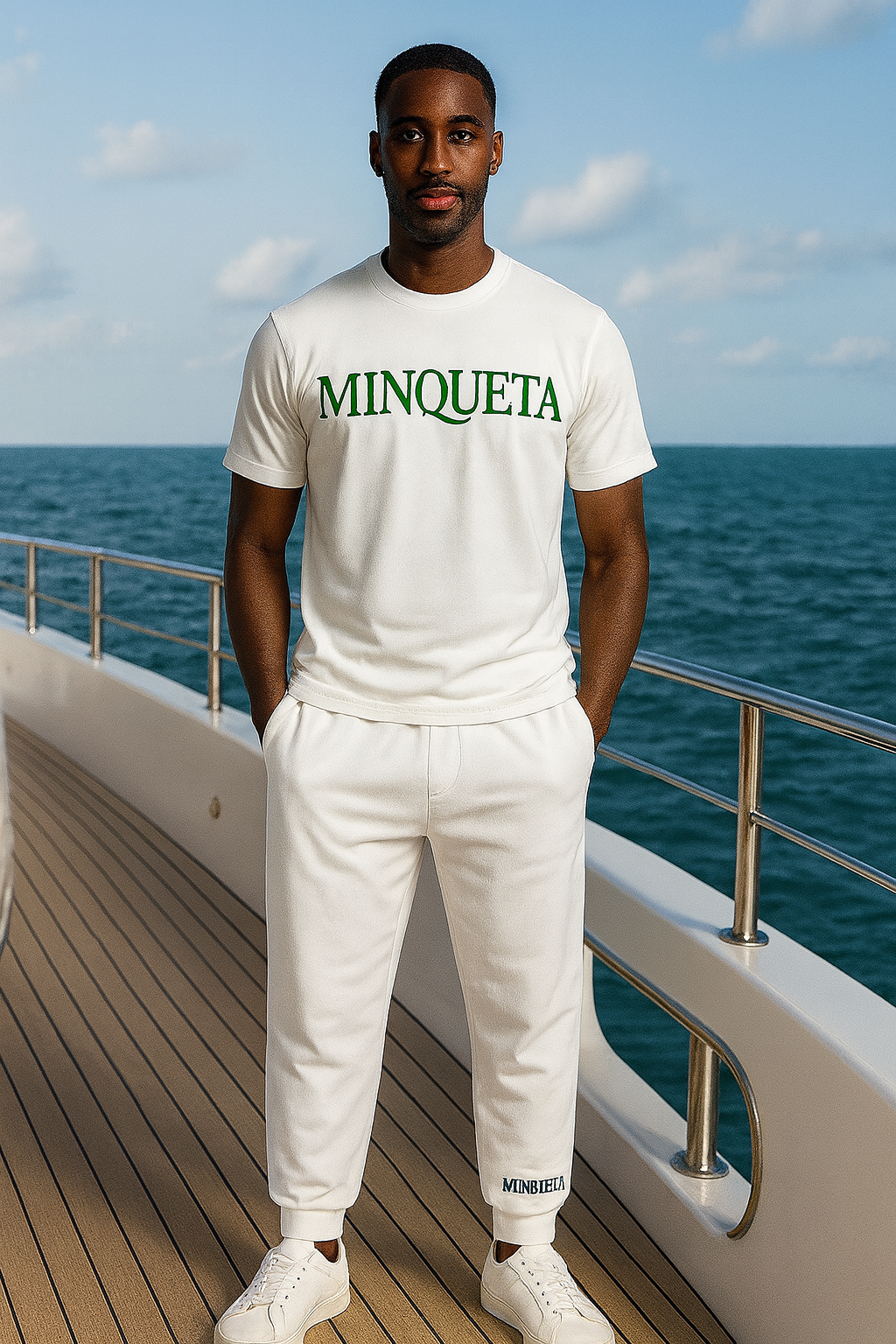 Minqueta Men’s T-Shirt & Pants Set – Multiple Colors