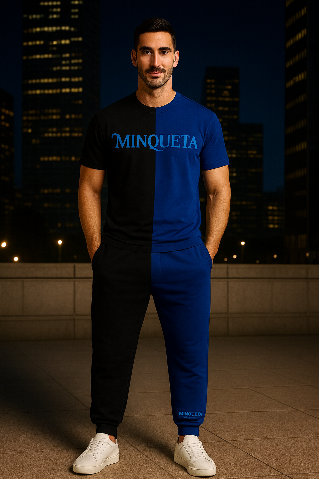 Minqueta Bicolor Tracksuit – Luxury Edition (Men)