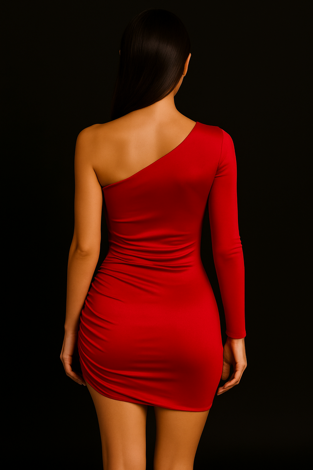 Minqueta Dress – Signature Asymmetrical Edition