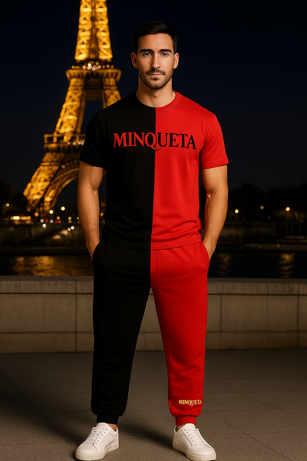 Minqueta Bicolor Tracksuit – Luxury Edition (Men)