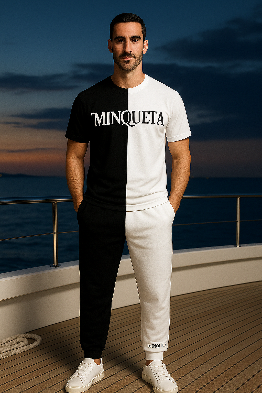 Minqueta Bicolor Tracksuit – Luxury Edition (Men)